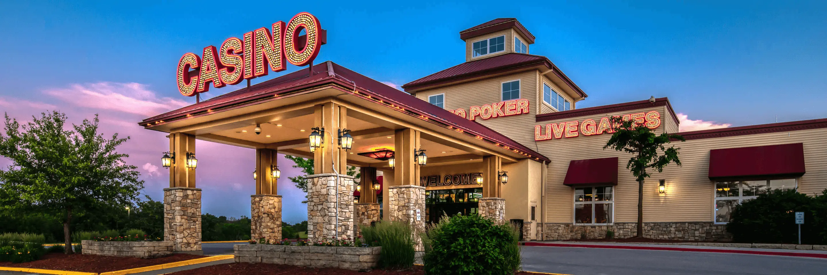 Contact Us - Lakeside Hotel and Casino Aerial Shot