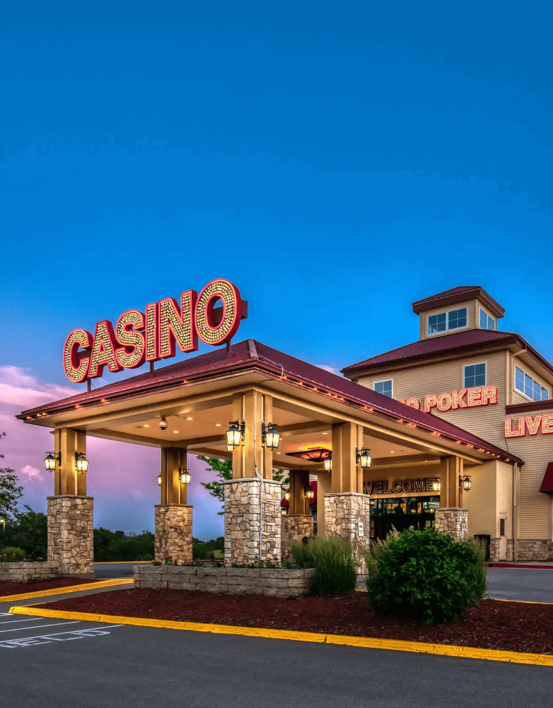 Contact Us - Lakeside Hotel and Casino Aerial Shot - Mobile